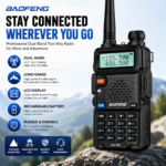 Dual Band Handheld Two-Way Radio (Walkie Talkie) - Image 3
