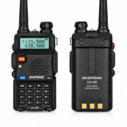 Dual Band Handheld Two-Way Radio (Walkie Talkie)