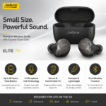 Jabra Elite 75t True Wireless Earbuds - Image 2