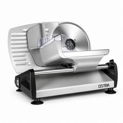 Meat & Cheese Slicer 150W | 19cm Stainless Blade & 0-15mm Adjustable Thickness
