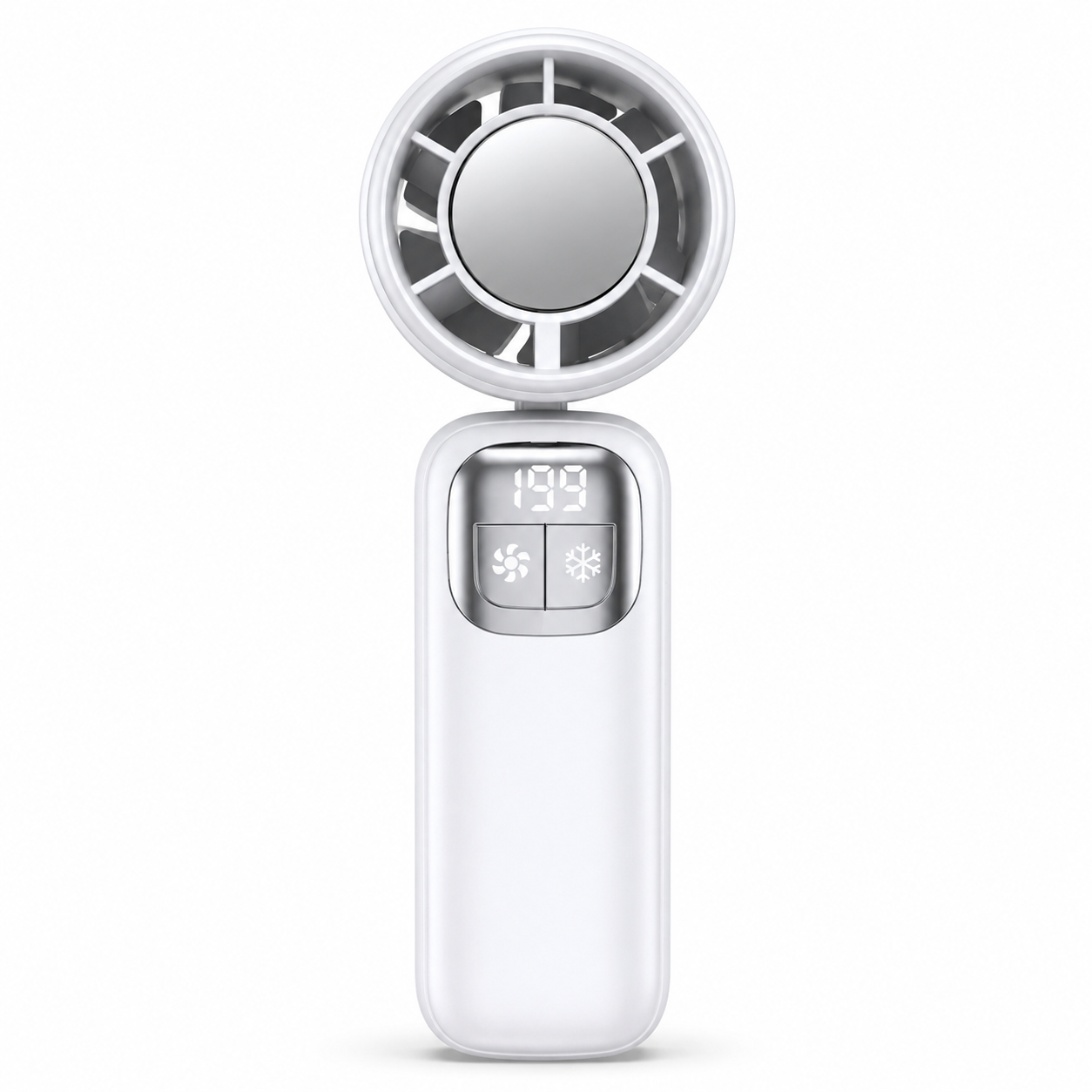 Portable Handheld Turbo Fan with Digital Display Portable Handheld Turbo Fan with Digital Display - Image 1