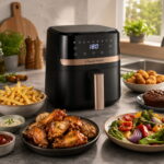 Russell Hobbs Satisfry 4.3L Airfryer | 9 Programs & 200°C Rapid Air Technology - Image 2